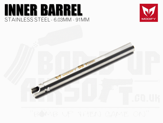 Modify Stainless Steel 6.03mm Precision Barrel - 91mm