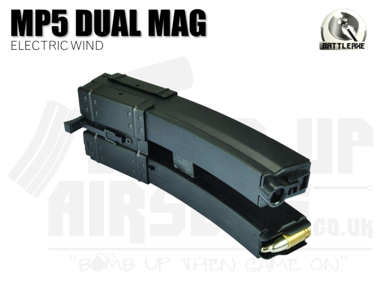 Dual Electric Wind Up Magazine MP5 (500 Rounds)