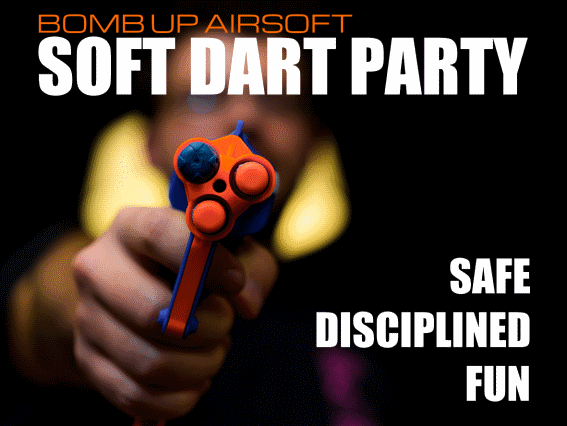 Book a Soft-Dart Party