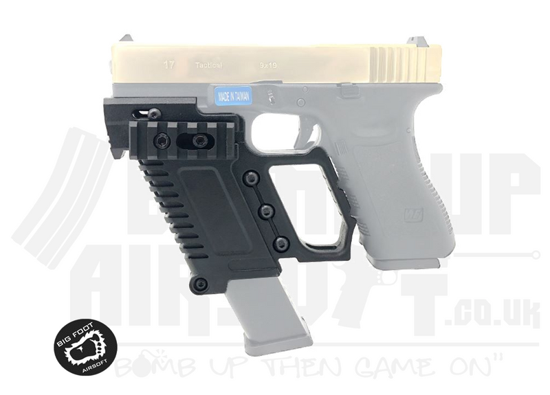 Big Foot Pistol Carbine Kit G17/G18/G19 (Black)