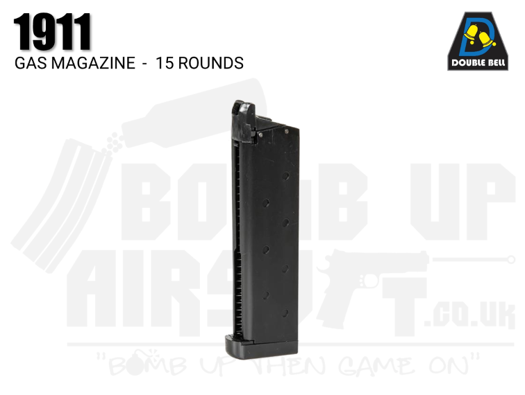 Double Bell 1911 Gas Magazine (728J)