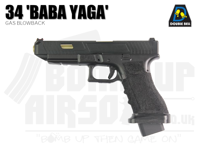 Double Bell 34 Baba Yaga Series GBB Pistol With Case