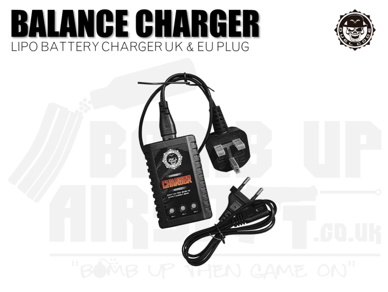 Duel Code B3 Pro Compact Charger (7.4v/11.1v UK & EU Plug)