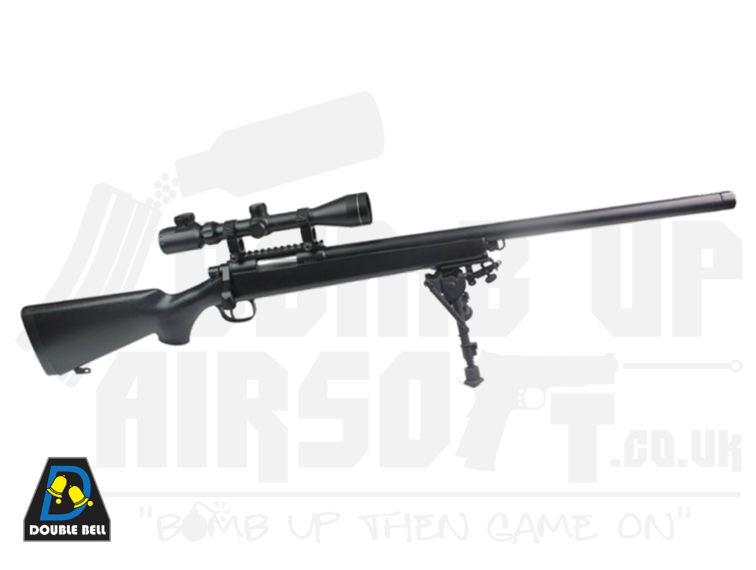 Double Bell VSR-10 Sniper Rifle inc. Scope & Bipod