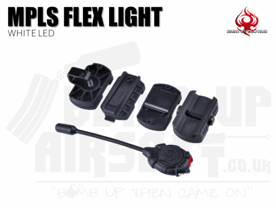 Night Evolution MPLS Flex Light - Black White light LED