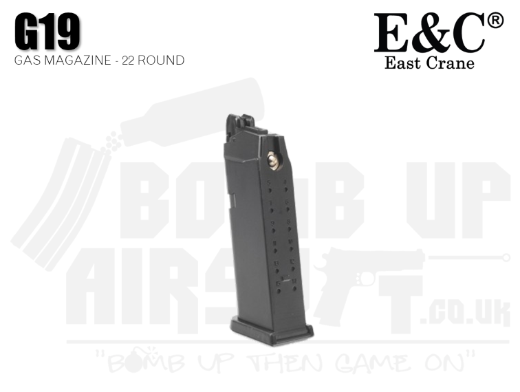 E&C G19 Series GBB Pistol Magazine