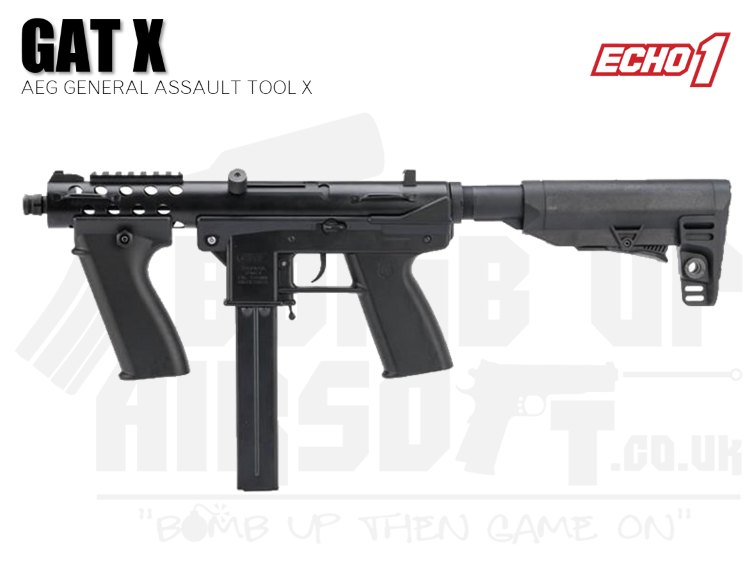Echo1 General Assault Tool X (GAT) AEG Sub Machine Gun
