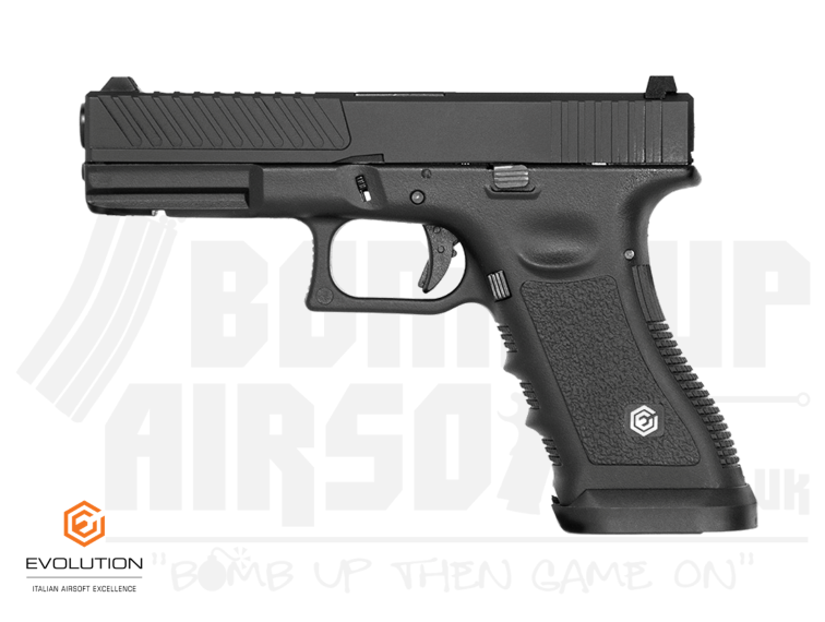 Evolution E017 WARRIOR GBB Pistol - Black