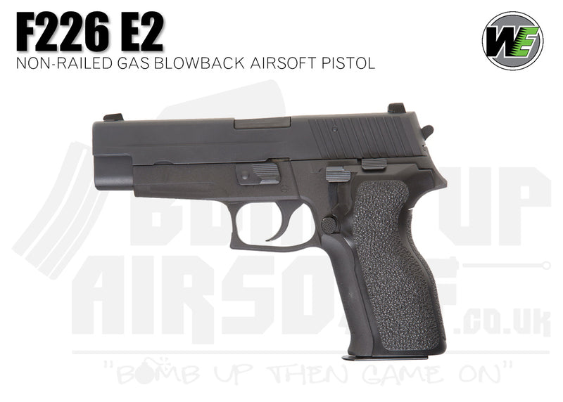 WE F226 E2 Non-Railed GBB Airsoft Pistol
