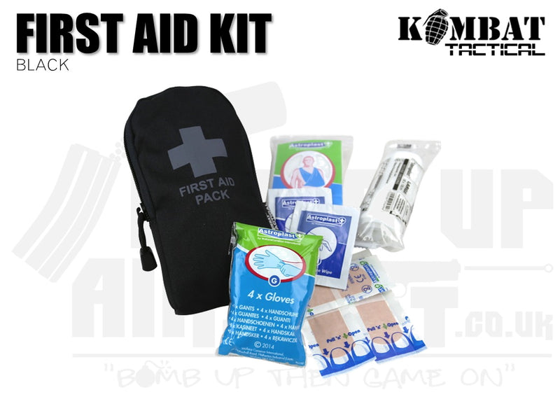 Kombat UK First Aid Kit - Black