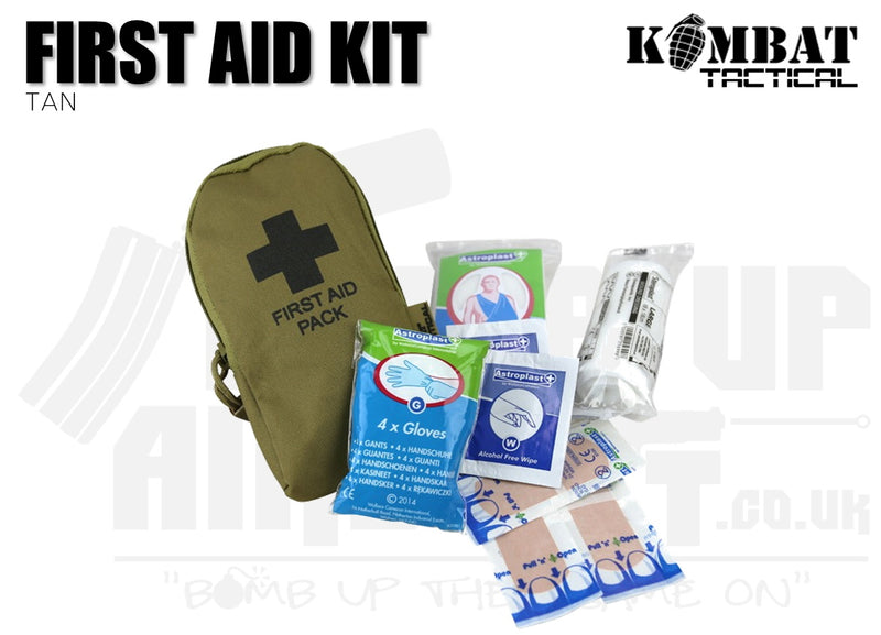 Kombat UK First Aid Kit - Tan