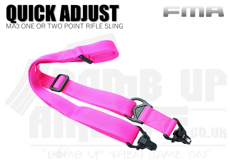 FMA MA3 One or Two Point Sling - Pink