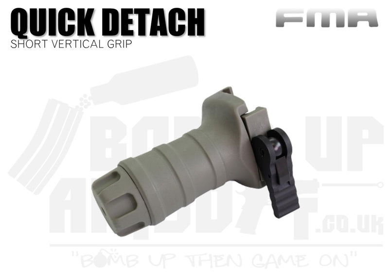 FMA Short Vertical Grip - Quick Detach - FG