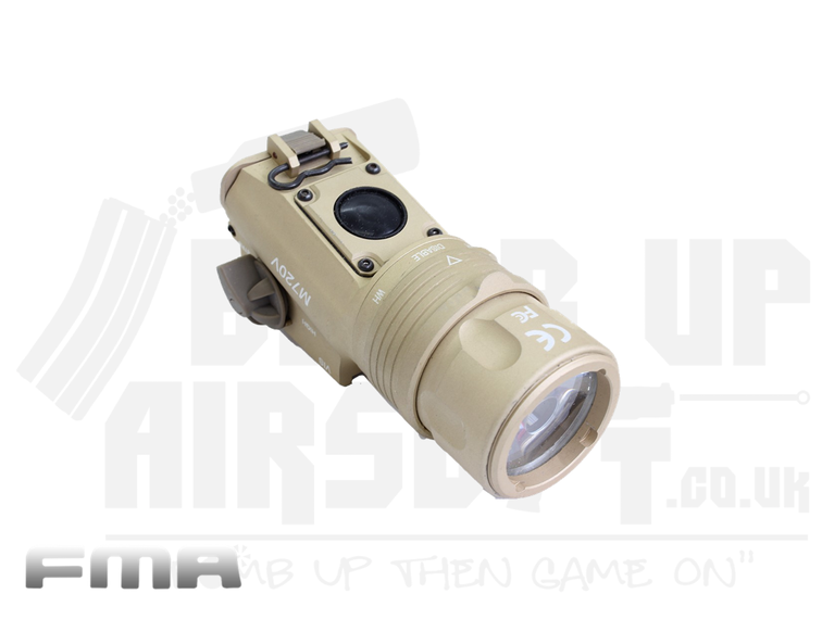 FMA Upgraded M720v Weapon Light - Dark Earth