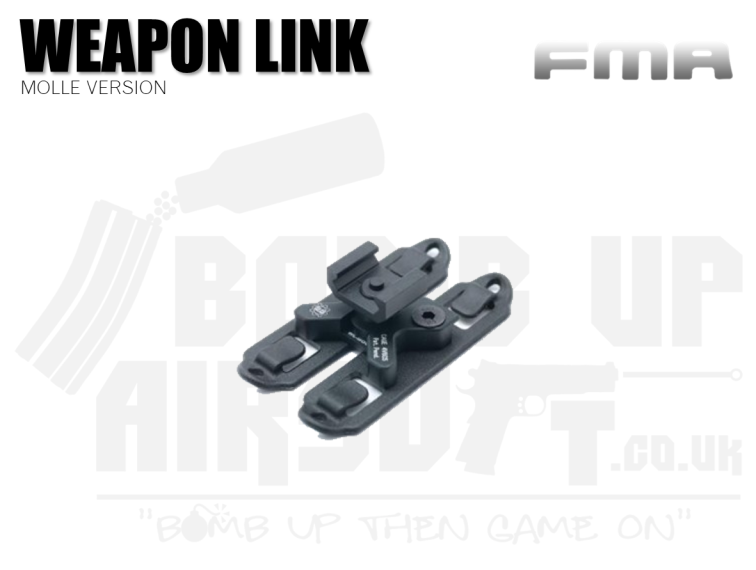 FMA Weapon Link Retention Molle - Black
