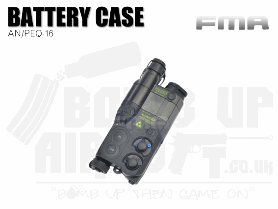FMA AN PEQ 16 Battery Case - Black