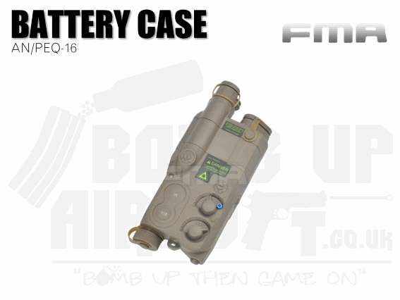 FMA AN PEQ 16 Battery Case - Tan