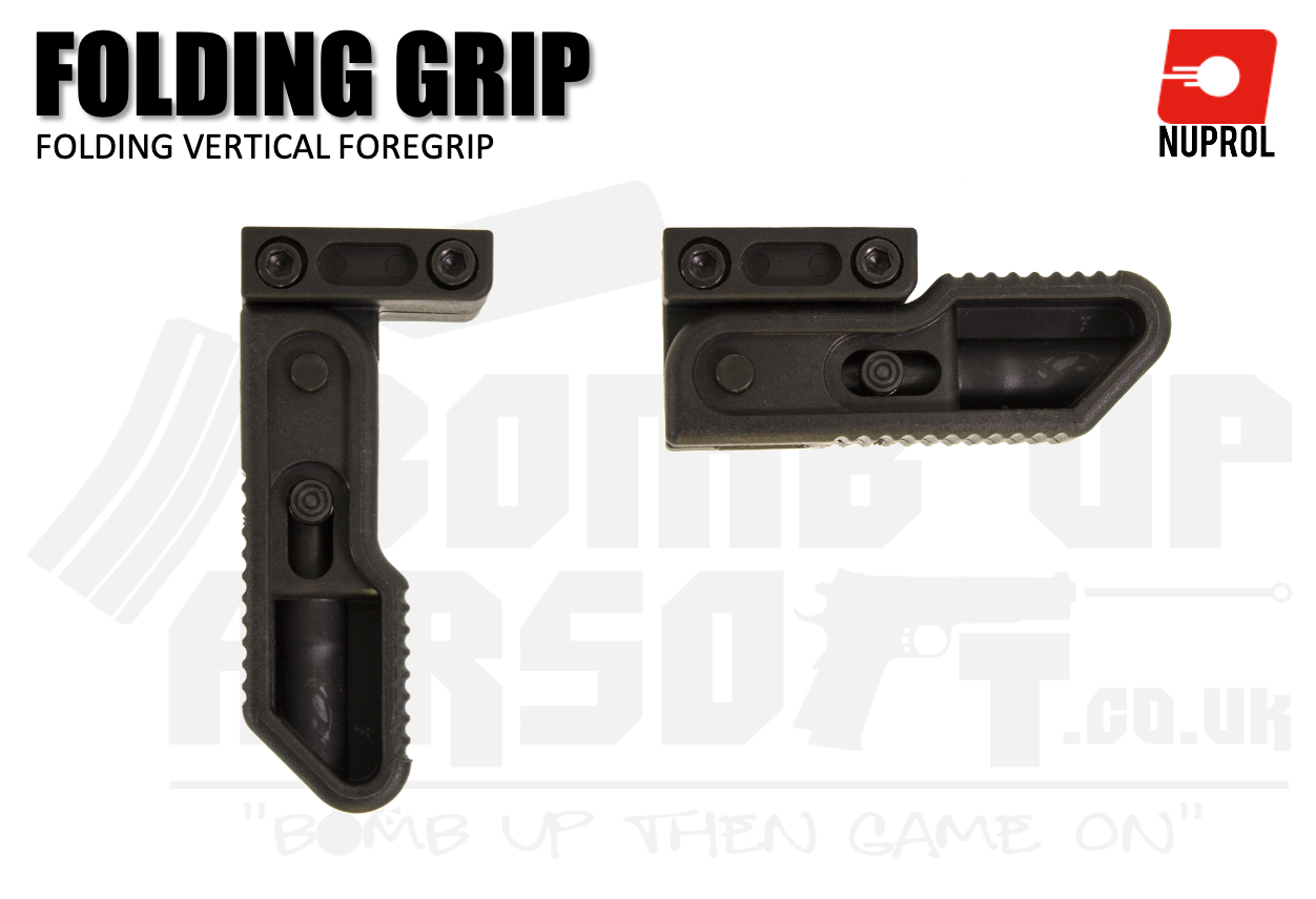 Nuprol Folding Foregrip V2 - Black