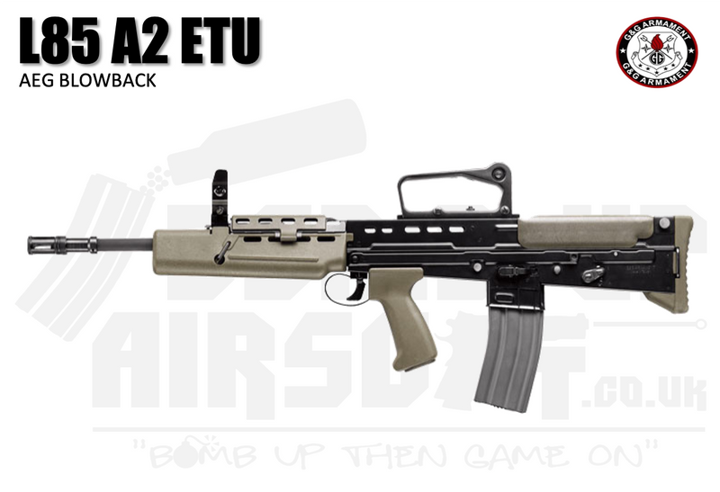 G&G L85 A2 ETU AEG Blowback Airsoft Rifle