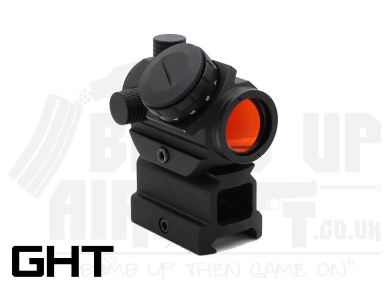 GHT T1 Red Dot Sight w/Riser Mount