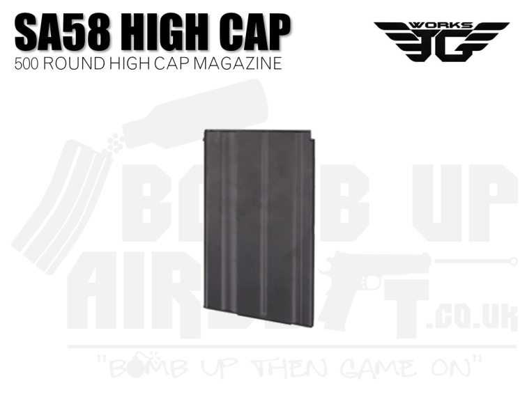 JG Works SA58 FAL High Cap Mag - 500 Rounds
