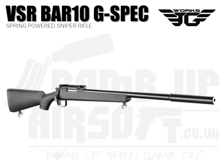 JG VSR BAR-10 G-Spec Sniper Rifle