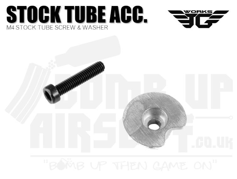 JG M4 Stock Tube Screw and Washer