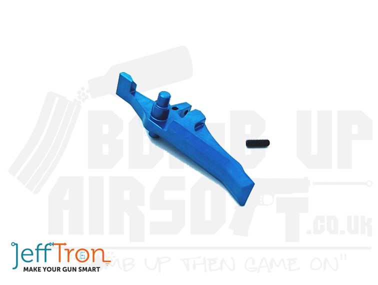 Jefftron CNC M4 / M16 Speed Trigger - Blue