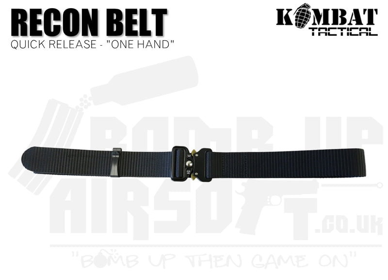 Kombat UK Recon Belt "One Hand " - Black