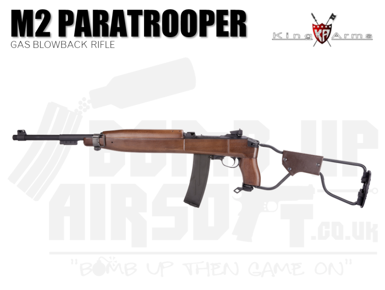 King Arms M2 Paratrooper GBB - Airsoft Rifle