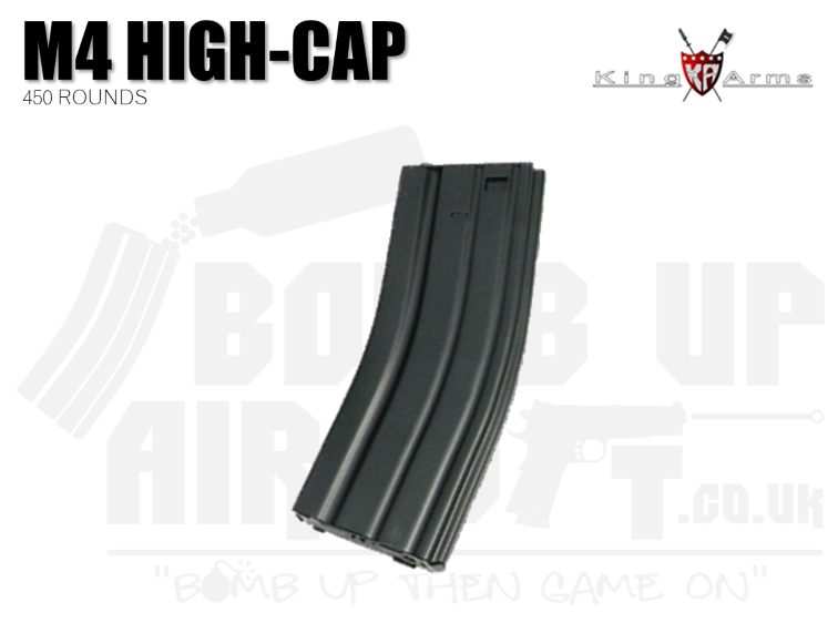 King Arms High Cap M4 Magazine - 450 Rounds