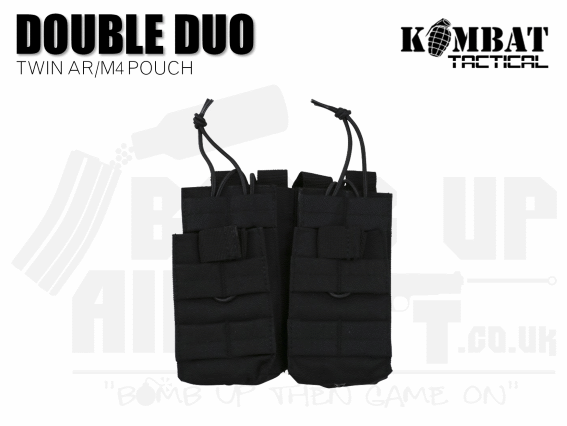 Kombat UK Double Duo Mag Pouch - Black