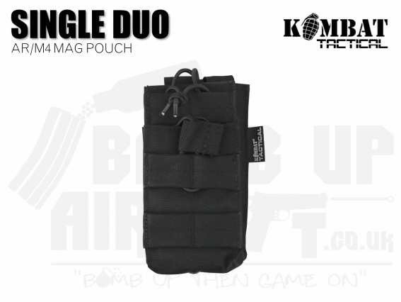 Kombat UK Single Duo Mag Pouch - Black