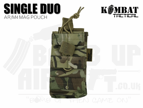 Kombat UK Single Duo Mag Pouch - MTP