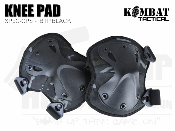 Kombat UK Spec-Ops Knee Pads - BTP Black