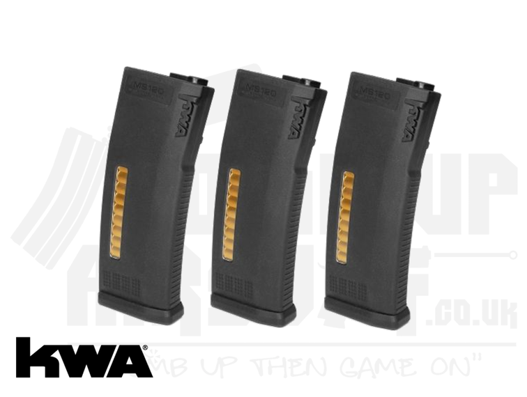 KWA MS120 Mid-Cap Magazine - 3 Pack