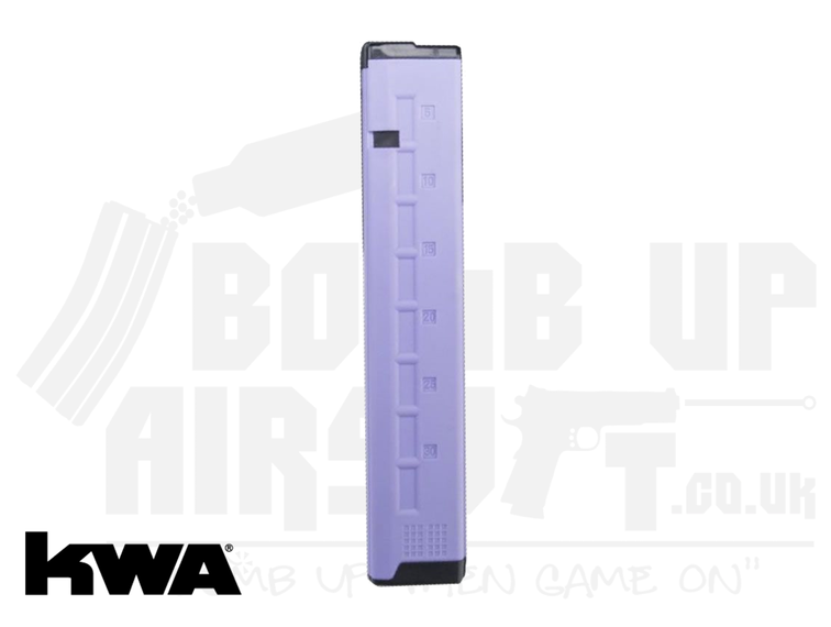 KWA QRF MOD.3/LUCY Mid-Cap Magazine - 80 Round - Lilac
