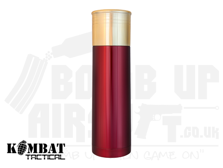 Kombat UK Cartridge Flask - 750ml - Met. Red