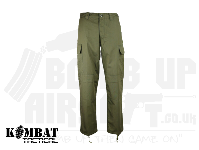 Kombat UK M65 BDU Ripstop Trousers - OD Green