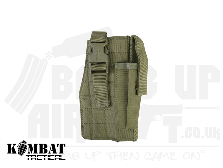Kombat UK Molle Gun Holster With Mag Pouch - Coyote