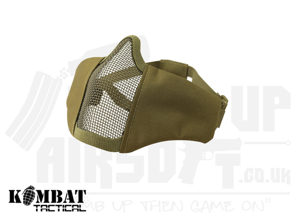 KOMBAT Full Face Mesh Mask OLIV