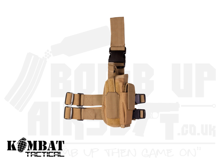 Kombat UK Tactical Leg Holster Right Handed - Coyote
