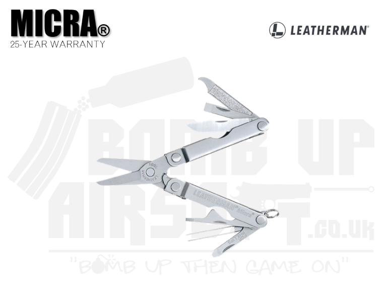 Leatherman MICRA® Keychain Multi-Tool - Stainless Steel