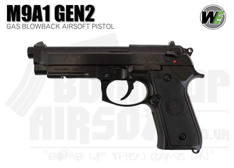 WE Airsoft M9A1 Gen 2 GBB Airsoft Pistol