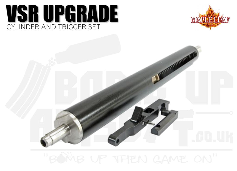 Maple Leaf Cylinder and Trigger Upgrade Set For Marui VSR Series