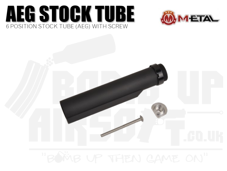 M-Etal 6 Position Stock Tube (AEG) with Screw