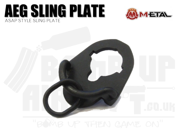 M-Etal ASAP Style Sling Plate - AEG