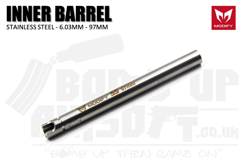 Modify Stainless Steel 6.03mm Precision Barrel - 97mm