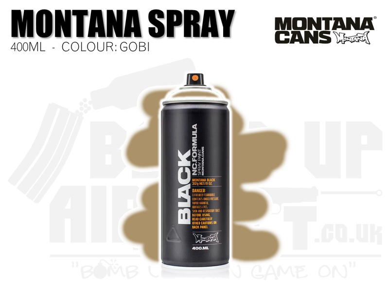 Montana Cans Spray Paint 400ml - GOBI