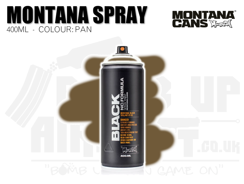 Montana Cans Spray Paint 400ml - PAN